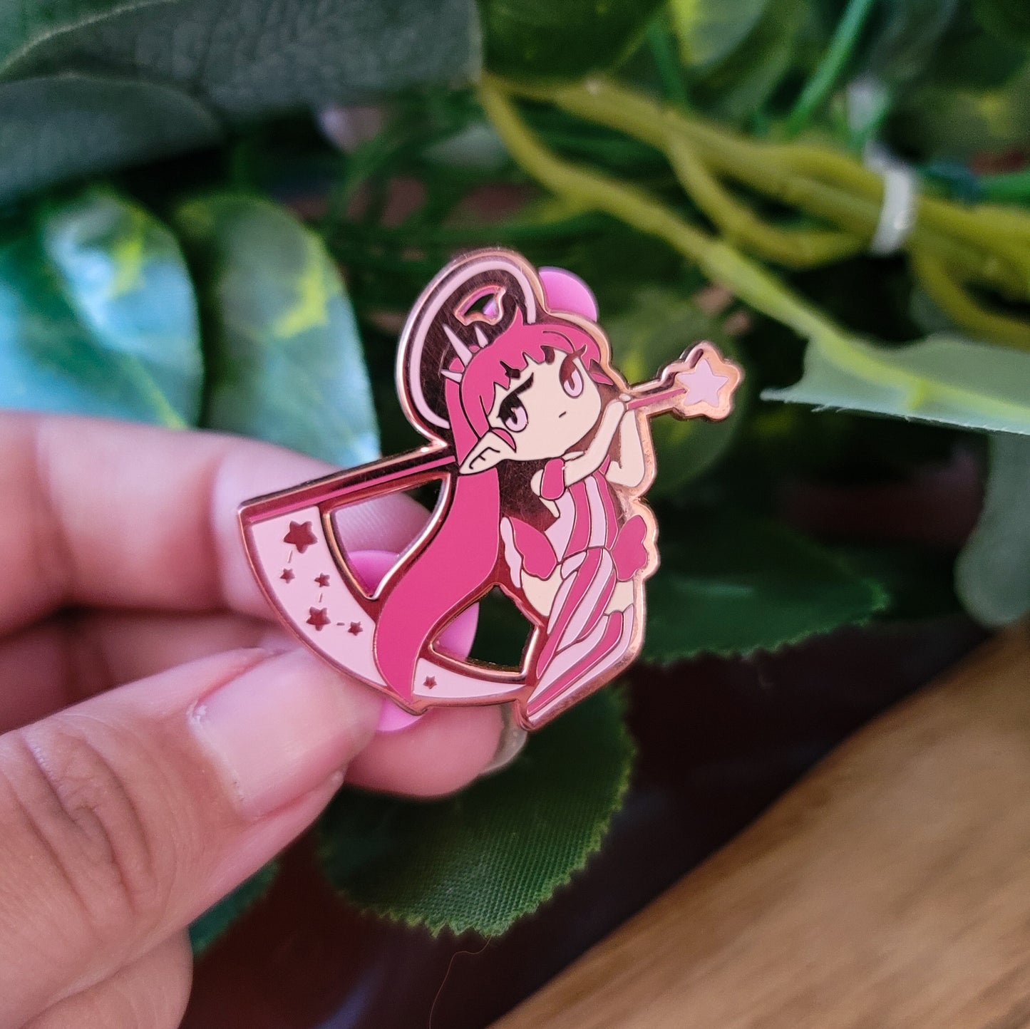 Pink Star Executioner Hard Enamel Pin