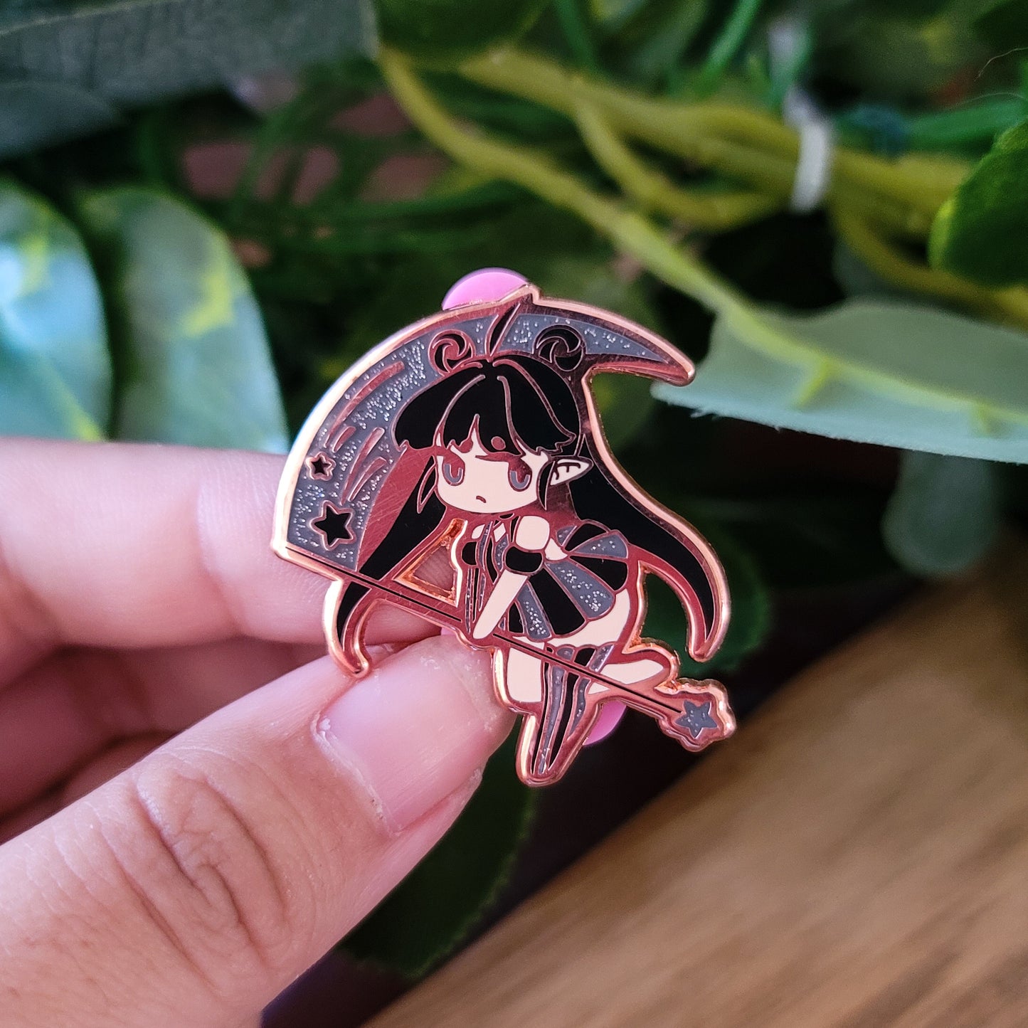Black Star Executioner Hard Enamel Pin