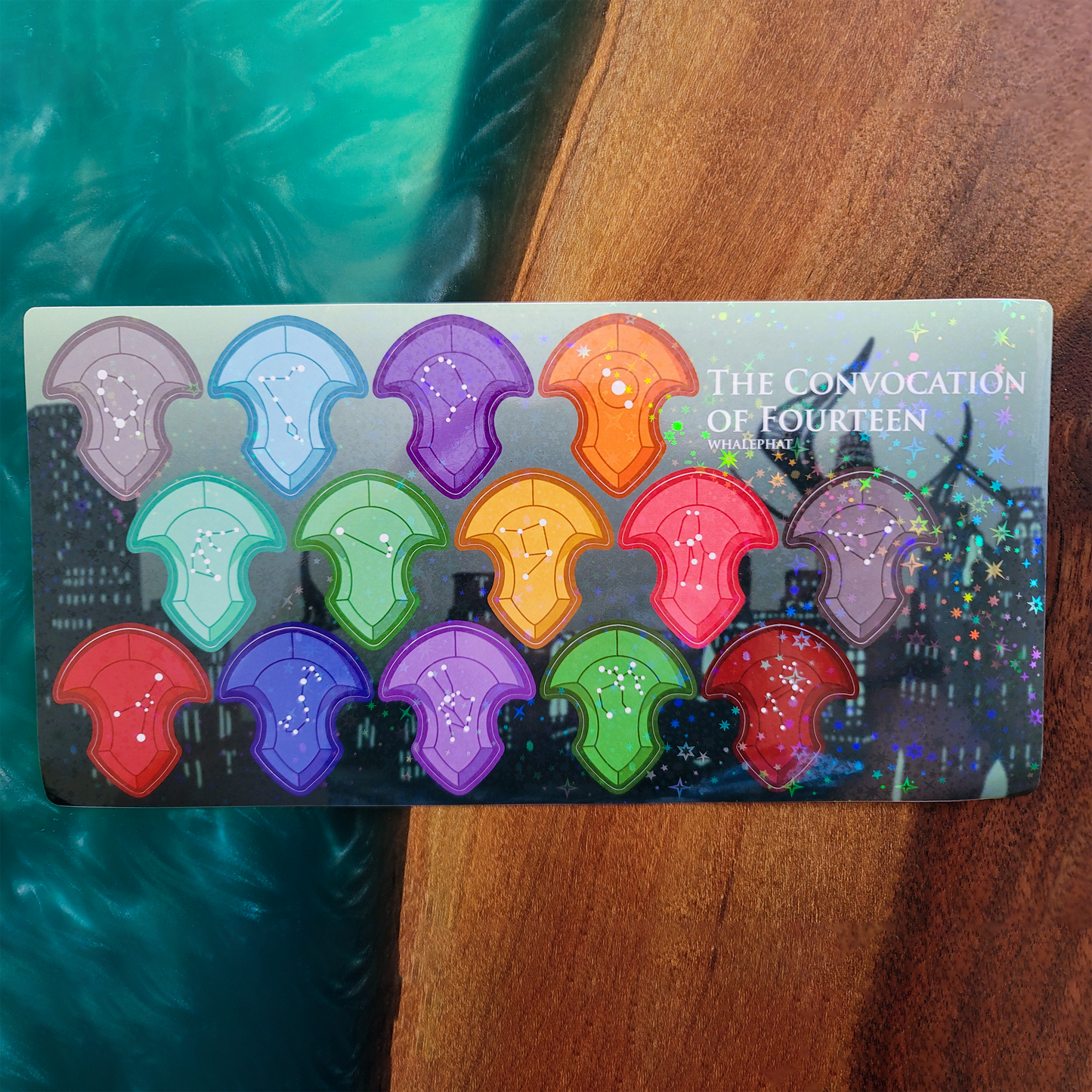 The Convocation Holographic Sticker