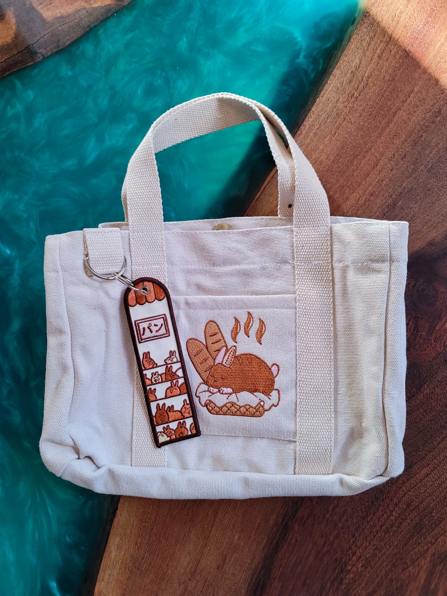 Bread Bunny Mini Tote Bag