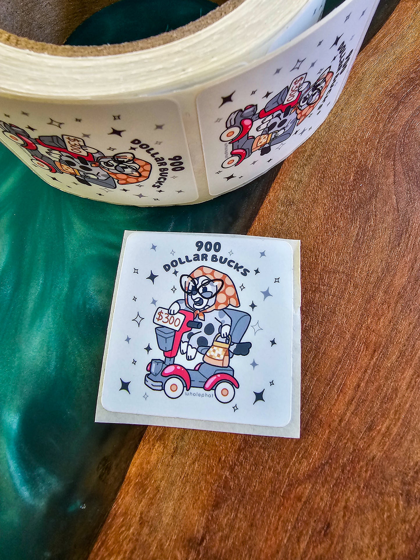 Grannies Square Sticker