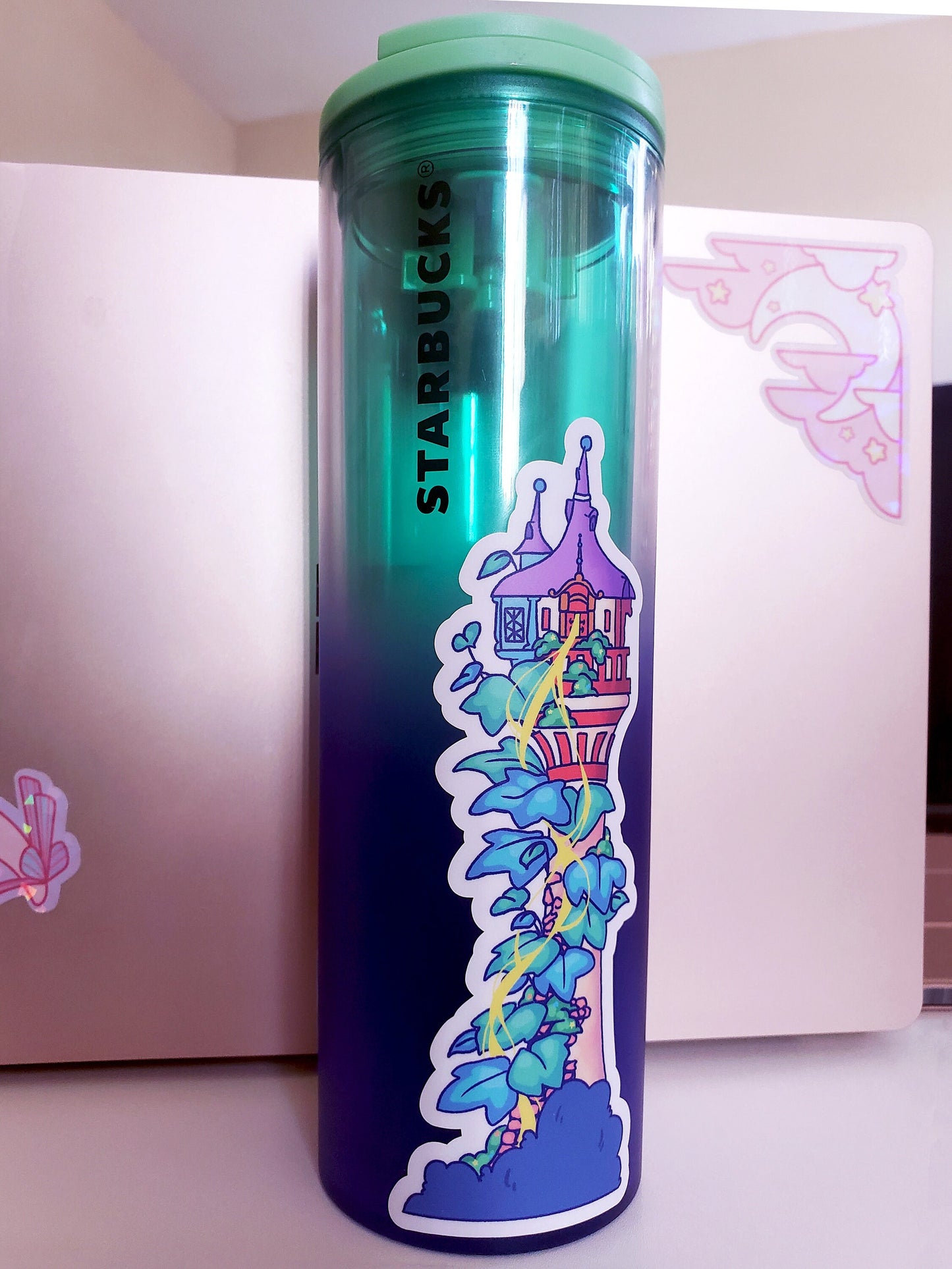 Vinyl Weatherproof Rapunzel Stickers