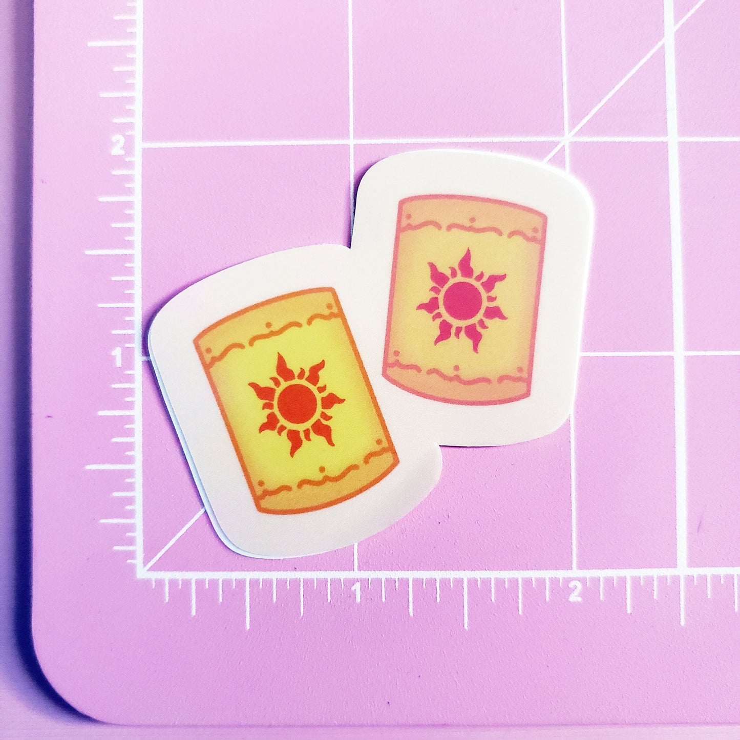 Vinyl Weatherproof Rapunzel Stickers