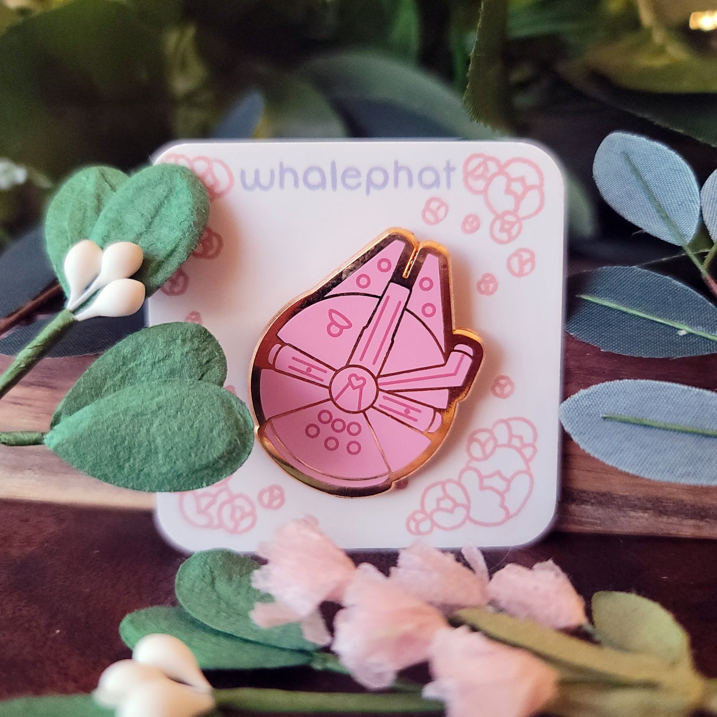 Pink Magic Roundabout with Heart Hard Enamel Pin